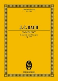 Bach: Symphony D major Opus 18/4 (Study Score) published by Eulenburg